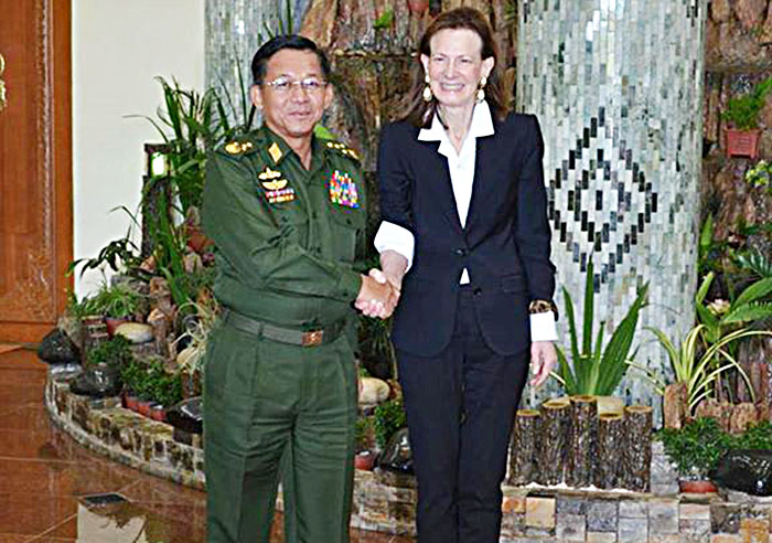 အန္အယ္လ္ဒီ ေခါင္းေဆာင္မ်ားကို ေထာင္ခ်ခဲ့မႈ ၀မ္းနည္းေၾကာင္း ေျပာစရာမရွိဟု ကာခ်ဳပ္ဆုိ