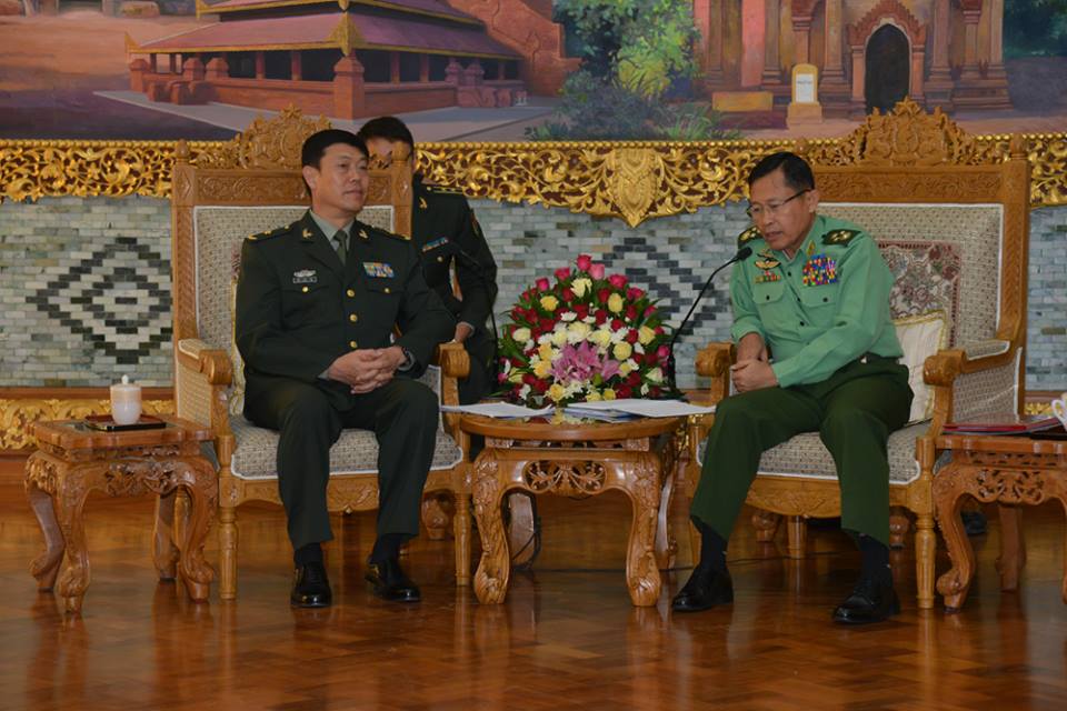တ႐ုတ္-ျမန္မာ တပ္မေတာ္ၾကား ဆက္ဆံေရး ေဆြးေႏြး