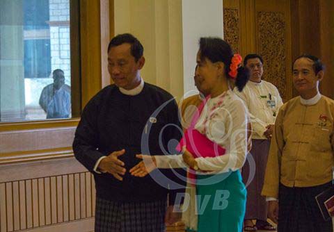 ေဒၚေအာင္ဆန္းစုၾကည္ႏွင့္ သူရ ဦးေရႊမန္း ၈ ႀကိမ္ေျမာက္ ေတြ႔ဆုံ
