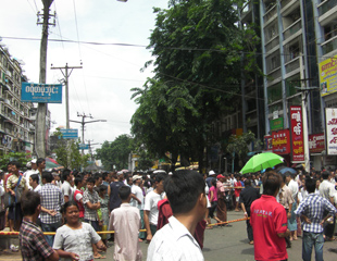 ရန္ကုန္တြင္ မီး​ေလာင္၊​ အဘိုး​အိုတဦး​ ​ေသဆံုး​