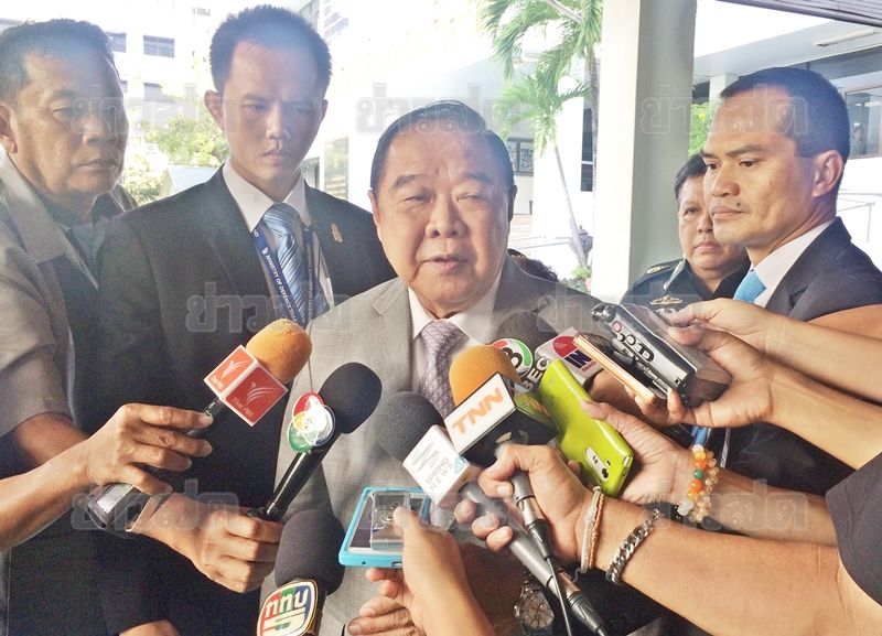 ဆႏၵျပမႈေၾကာင့္ ႏွစ္ႏုိင္ငံ ဆက္ဆံေရး ထိခုိက္မည္မဟုတ္ဟု ထုိင္းဒု၀န္ႀကီးခ်ဳပ္ေျပာ