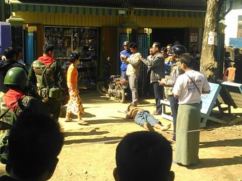 တမူးၿမိဳ႕တြင္ ပစ္ခတ္မႈျဖစ္၊ ၁ ဦးေသဆုံး