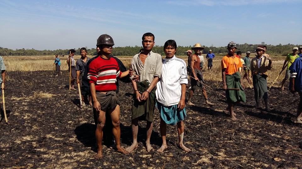 ေပါက္တူးျဖင့္ ခုတ္ခံရသည့္ ရဲတပ္ၾကပ္ ေသဆံုး၊ တရားခံကို ရြာသားမ်ား ဖမ္းမိ