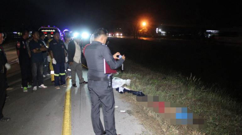 ျမန္မာအလုပ္သမားတဦး ဘန္ေကာက္ၿမိဳ႕အ၀င္ ဟိုင္းေ၀းလမ္းျဖတ္ကူးစဥ္ ကားတုိက္ေသဆံုး