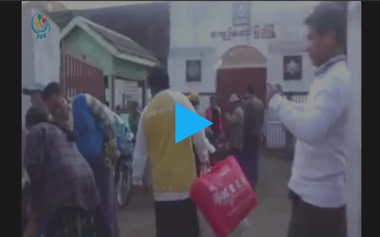 ျပည္ေထာင္မွ လြတ္ေျမာက္လာသည့္ ႏိုင္ငံေရးအက်ဥ္းသားမ်ား (႐ုပ္သံ)