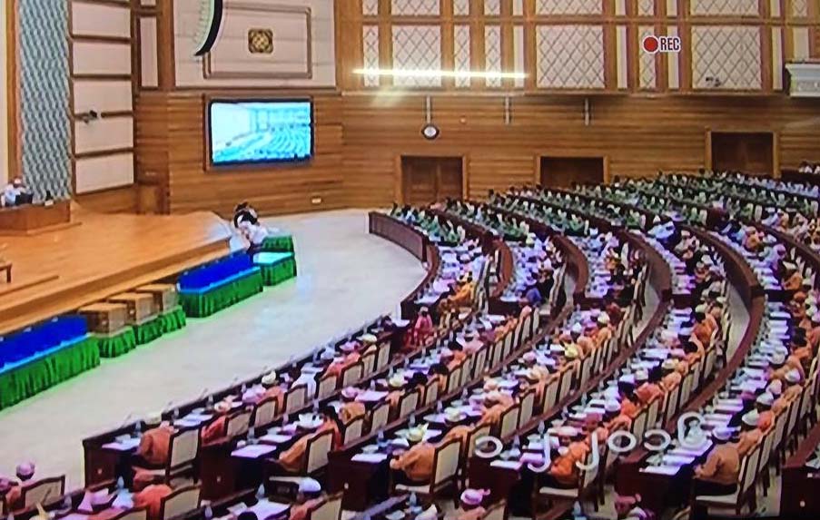 ျပည္သူ႔လႊတ္ေတာ္သစ္ ျမင္ကြင္းမ်ား (ဓာတ္ပံု)