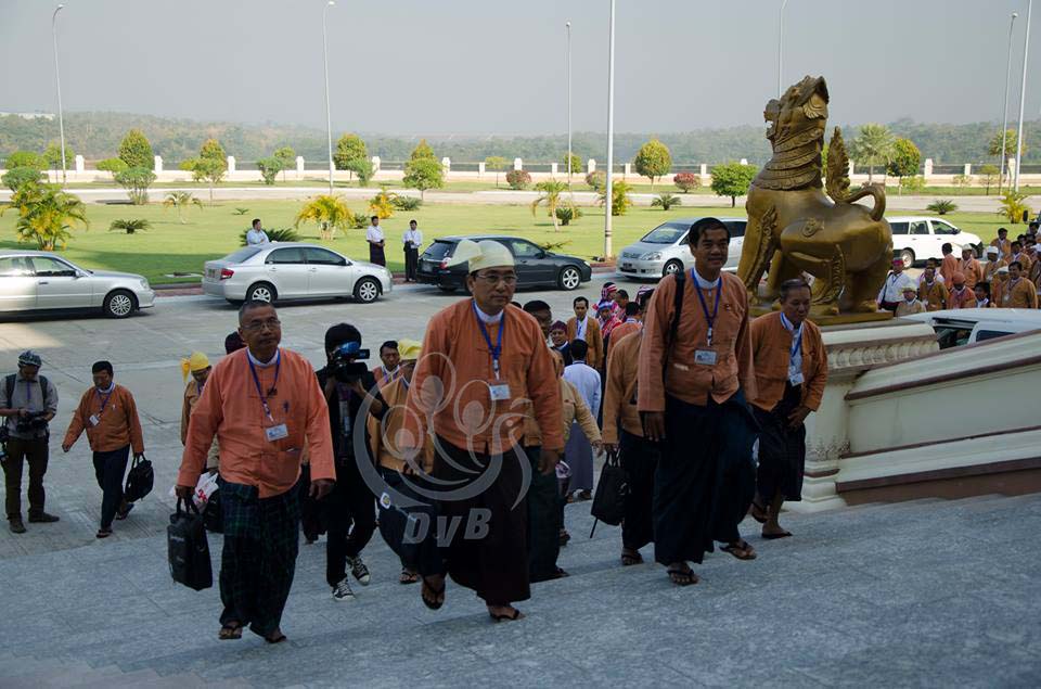 ဒုုတိယအႀကိမ္ ျပည္သူ႔လႊတ္ေတာ္ ပထမပံုုမွန္အစည္းအေဝး စတင္က်င္းပ (ဓာတ္ပံု)