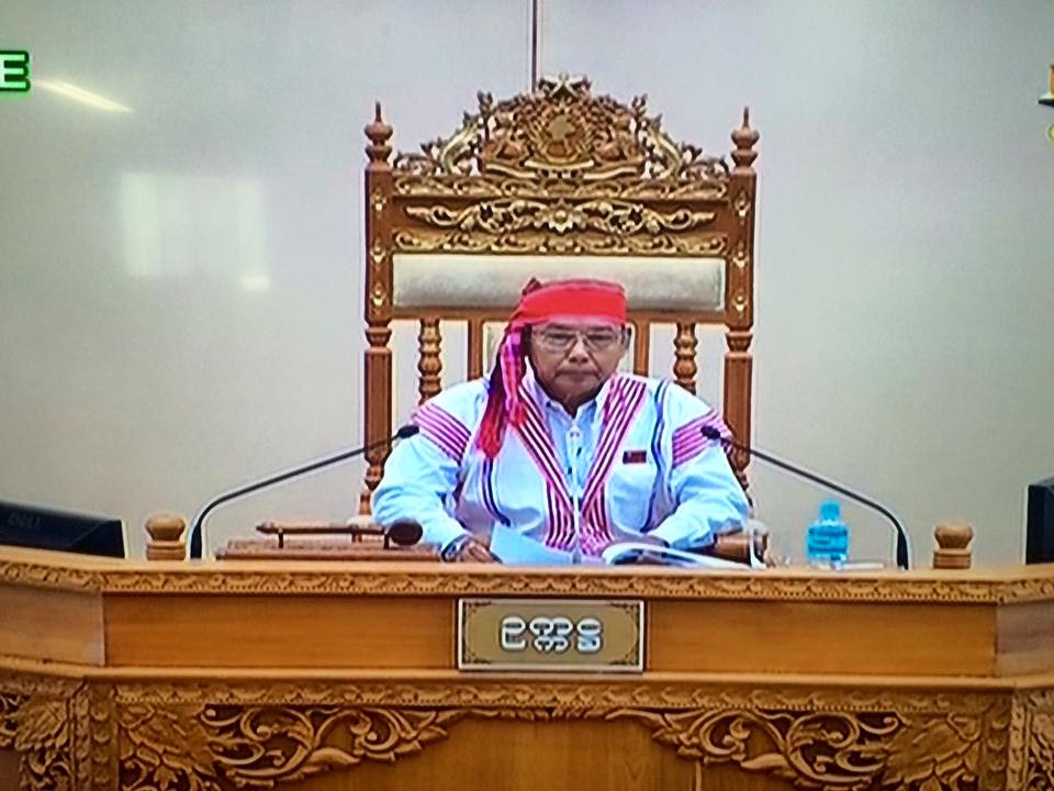 ျပည္ေထာင္စုအတြက္ ယုံယုံၾကည္ၾကည္လက္တြဲရန္ အမ်ဳိးသားလႊတ္ေတာ္ဥကၠ႒သစ္ တိုက္တြန္း