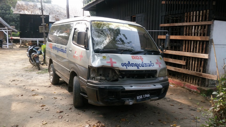 အင္းေတာ္တြင္ ပရဟိတအသင္းကားႏွင့္ဆိုင္ကယ္ တုိက္မိ၊ ၁ ဦးေသဆံုး