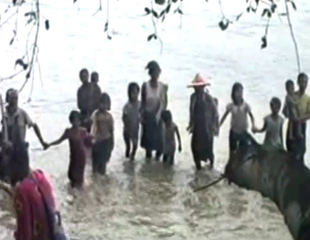 သံလြင္၊ စစ္ေတာင္းနွင့္ င၀န္ျမစ္ေရ တက္မႈေၾကာင့္ ျမို့အခ်ဳိ့ ေရလြွႊမ္း