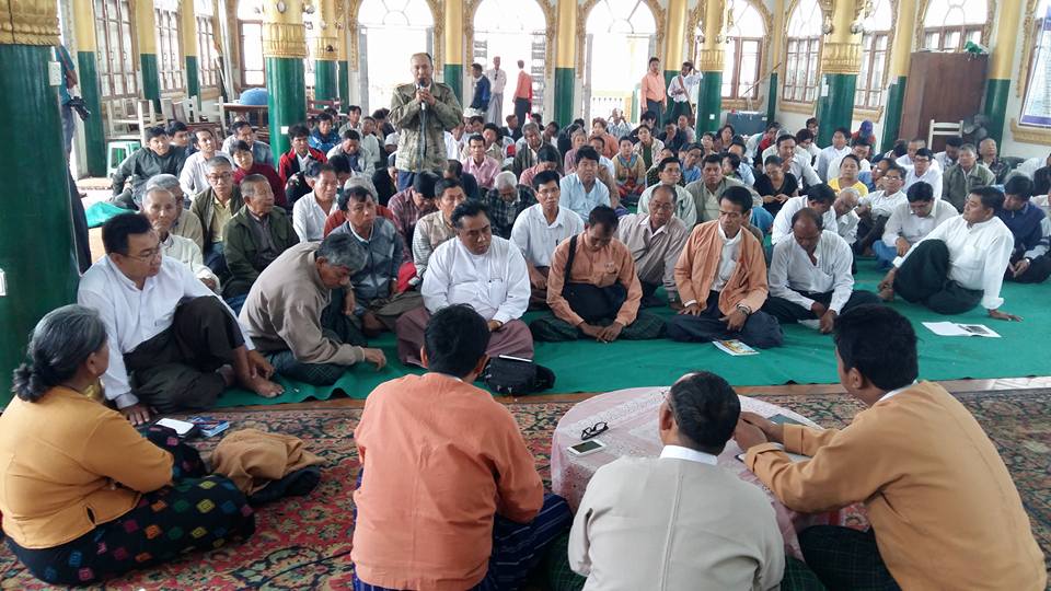 မႏၱေလး အန္အယ္လ္ဒီကုိယ္စားလွယ္မ်ားႏွင့္ ျပည္သူမ်ား ေဆြးေႏြး