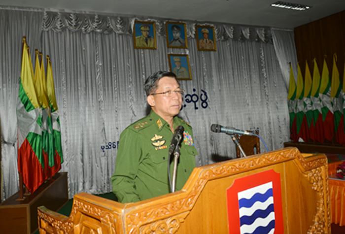 တုိင္းျပည္ကို တပ္မေတာ္ အကာအကြယ္ေအာက္တြင္ မယိမ္းမယုိင္ ရွွိေနေစေရး အေလးထား လုပ္ေဆာင္သြားရန္ ကာခ်ဳပ္ ေျပာ