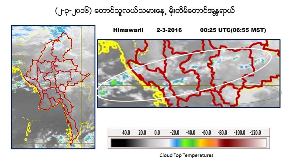 မုိးႀကိဳးပစ္ျခင္းႏွင့္ ေလျပင္းအႏၱရာယ္ သတိထားဖို႔လုိဟု မုိးေလ၀သပညာရွင္ သတိေပး