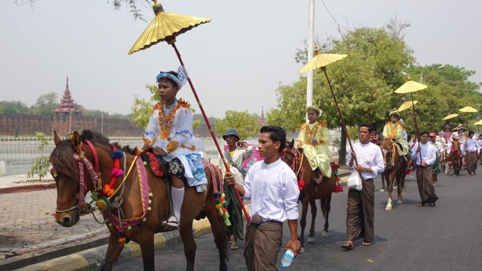 မႏၲေလးၿမိဳ႕က ရွင္ေလာင္းလွည့္ပြဲ (ဓာတ္ပုံ)