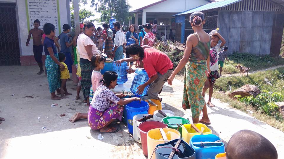 ဒလၿမိဳ႕နယ္တြင္ ကန္ေရခန္းေျခာက္မႈ စတင္ျဖစ္ေပၚ (ဓာတ္ပံု)