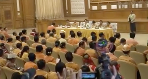 ေဒၚေအာင္ဆန္းစုၾကည္ႏွင့္ အန္အယ္လ္ဒီ လႊတ္ေတာ္ကိုယ္စားလွယ္မ်ား ေတြ႔ဆံု (႐ုပ္သံ)