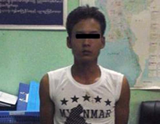 ဒဂံုစင္တာအေရာင္းဆိုင္ အမ်ိဳးသမီး၀န္ထမ္းကို ခ်စ္သူက ကတ္ေၾကးျဖင့္ ထုိး