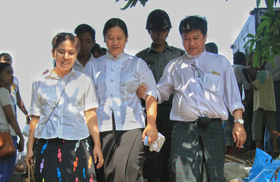 မနီလာသိန္းကို တရား႐ုံးထုတ္ (ဓာတ္ပံု)