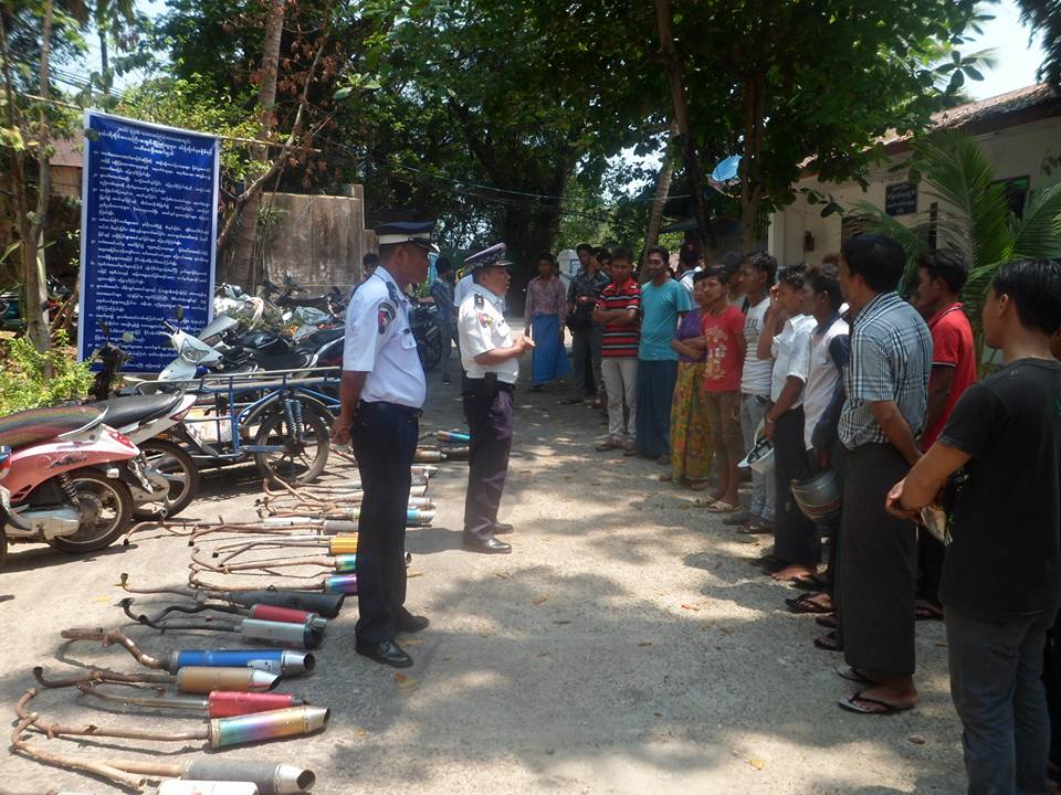 ၿမိတ္တြင္ သႀကၤန္ကာလ တုတ္ဓားလက္နက္ပါ ဆုိင္ကယ္မ်ား ဖမ္းဆီးမည္