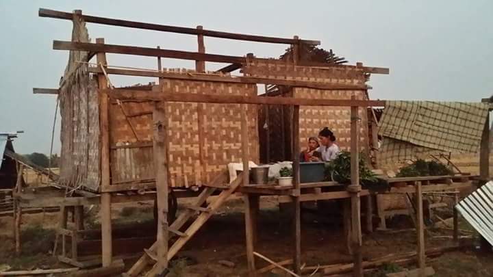 ေတာင္တြင္းႀကီးတြင္ ေလျပင္းတုိက္ (ဓာတ္ပုံ)