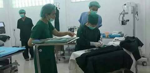 ႏိုင္ငံေတာ္ အတိုင္ပင္ခံ ေဒၚေအာင္ဆန္းစုၾကည္ မ်က္စိခြဲစိတ္မႈ ေအာင္ျမင္