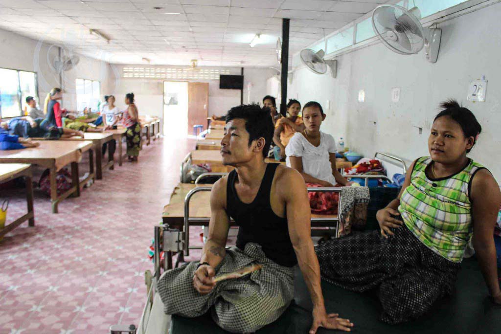 ေဒါက္တာစင္သီယာေမာင္၏ မယ္ေတာ္ေဆးခန္းပံုရိပ္မ်ား (သတင္းဓာတ္ပံု)