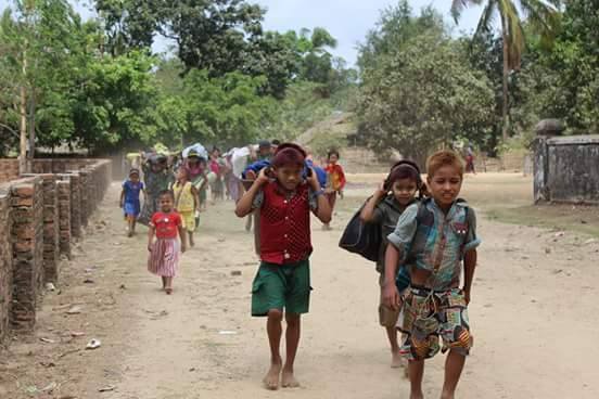 စစ္တပ္၏ ဥပေဒမဲ့လုပ္ရပ္မ်ား ခ်က္ခ်င္းရပ္တန္႔ရန္ ရခိုင္လြတ္ေျမာက္ေရးပါတီ ေတာင္းဆို