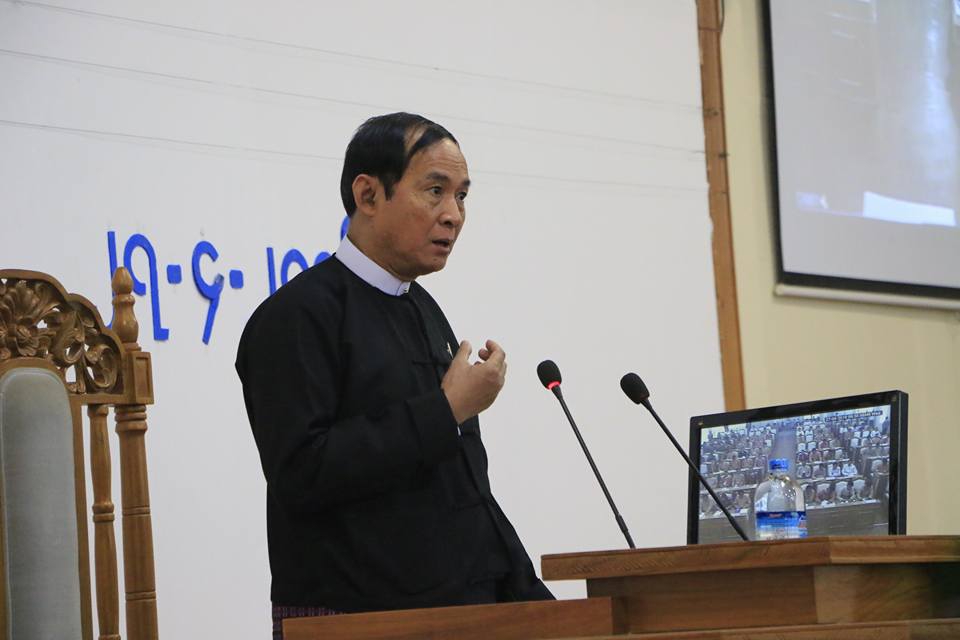 ျပည္သူ႔အက်ဳိးျပဳ ေမးခြန္းမ်ား ေမးျမန္းၾကရန္ ျပည္သူ႔လႊတ္ေတာ္ဥကၠ႒ေျပာ (ဓာတ္ပုံ)
