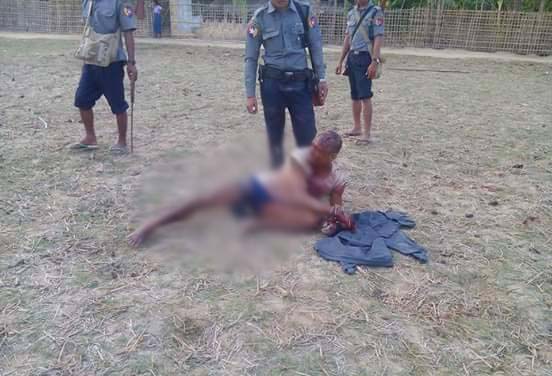 စိတ္မႏွ႔ံသူတဦးက အေဖအရင္းကို ဓားျဖင့္ခုတ္သတ္