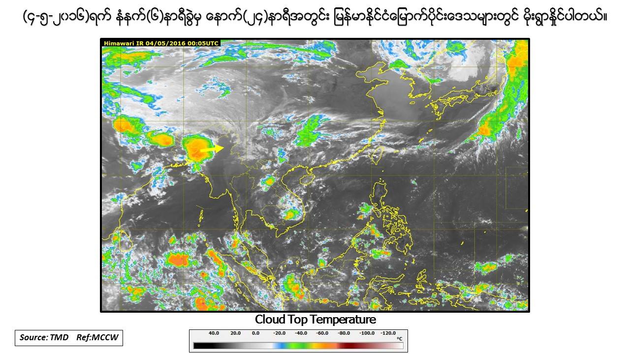 ခ်င္းျပည္နယ္တြင္ ေျမၿပိဳႏိုင္ဟု မိုးဇလပညာရွင္ သတိေပး