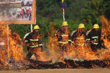အယ္လ္နီညဳိကုိ တုံ႔ျပန္ဖုိ႔ မီးသတ္တပ္ဖြဲ႔၀င္ေတြကုိ ေနျပည္ေတာ္ေကာင္စီဥကၠ႒ မွာၾကား