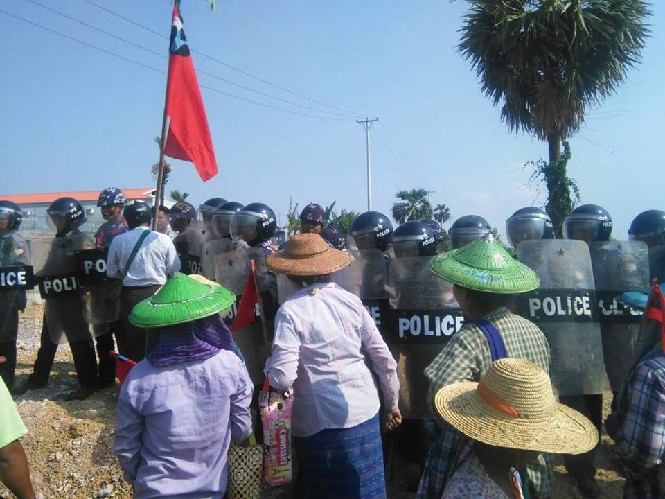 လက္ပံေတာင္းဆႏၵျပသမားမ်ား တရားရင္ဆိုင္ရဖြယ္ရွိ