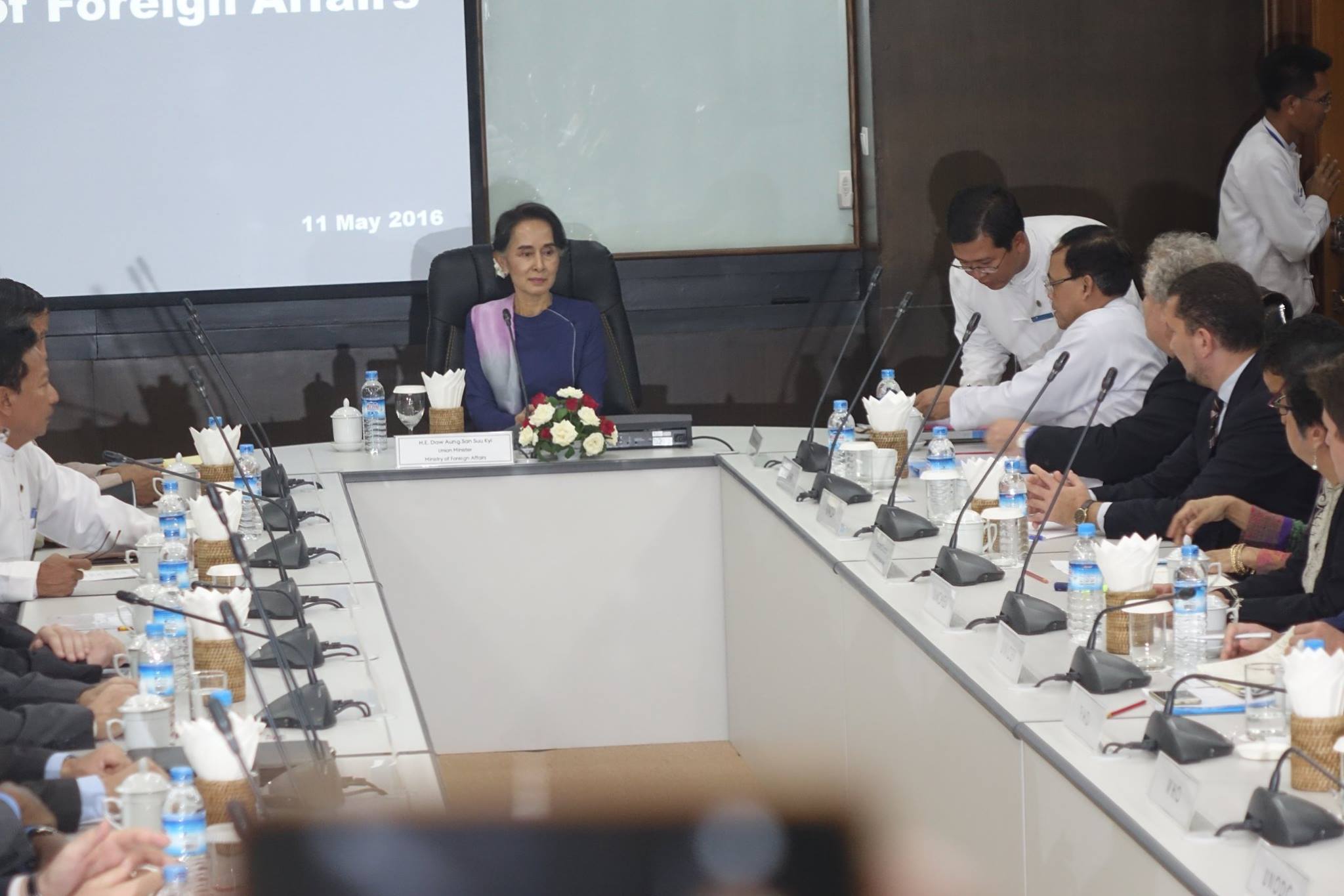 ကုလအဖြဲ႔မ်ား ေရရွည္အက်ိဳးရွိမည့္ ကိစၥရပ္မ်ား ေဆာင္ရြက္ေပးရန္ ေဒၚစုေျပာ