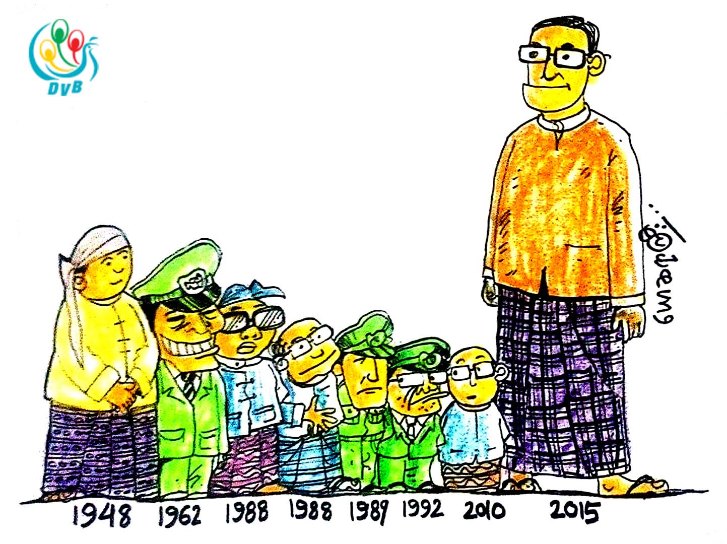 ကာတြန္း - ေယာဆရာႀကီး