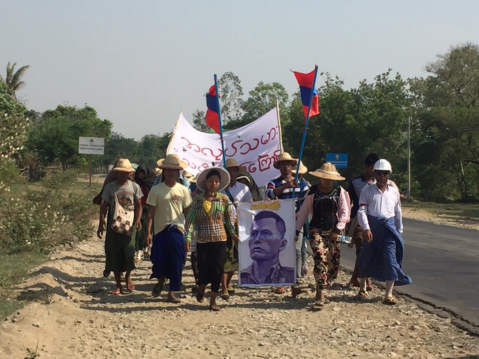 စစ္ကိုင္းအလုပ္သမားသပိတ္စစ္ေၾကာင္း ေနျပည္ေတာ္ထိ ဆက္လက္ခ်ီတက္