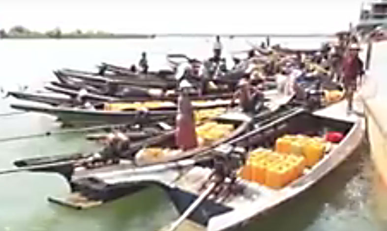 ငပုေတာတြင္ ေက်းရြာေပါင္း ၁၄၀ ေက်ာ္ ေသာက္သုံးေရ ျပတ္လပ္