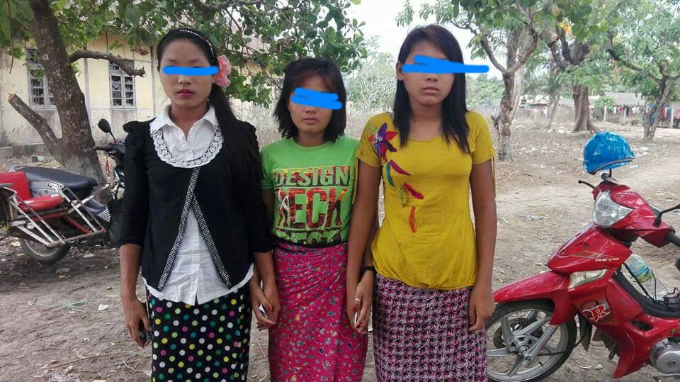 အမ်ဳိးသမီးငယ္ ၃ ဦးအား တ႐ုတ္အမ်ဳိးသားႏွင့္လက္ထပ္ရန္ လူကုန္ကူးေရာင္းစားသူမ်ားကုိ ဖမ္းဆီး