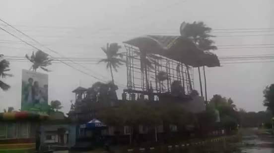 ဆုိင္ကလုန္းမုန္တုိင္း အနီေရာင္အဆင့္ေရာက္ၿပီ၊ ရခုိင္ကမ္႐ုိးတန္း ၀င္ေတာ့မည္