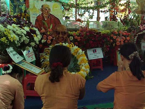ရဟန္းစာဆို ကိုပညာ(အမရပူရ) စ်ာပနအခမ္းအနား (ဓာတ္ပံု)