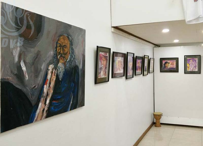 ရခိုင္စစ္ေဘးသင့္ျပည္သူမ်ားကို လႉဒါန္းရန္ ပန္းခ်ီျပပဲြ ခင္းက်င္းျပသ (ဓာတ္ပံု)