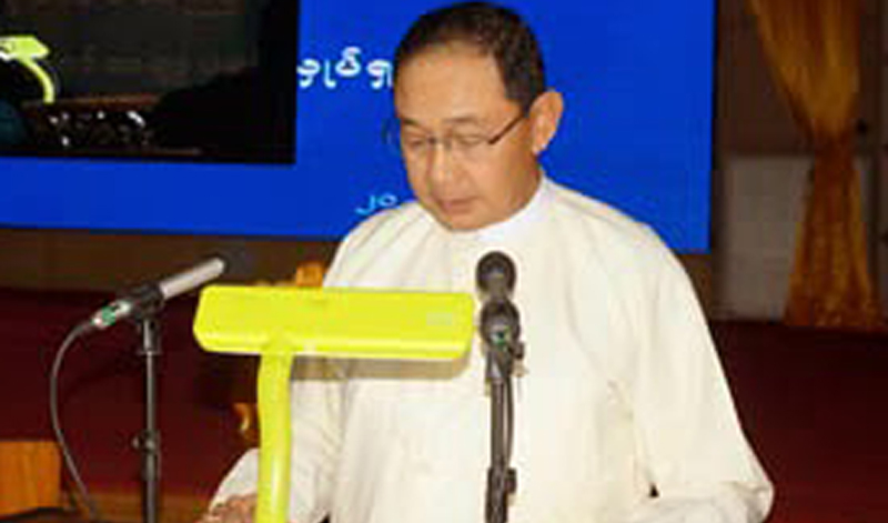 အရႈံးေႂကြးေက်ေအာင္ေပးဆပ္မည္ဟု ႀကံ့ခုိင္ေရးဗဟိုအလုပ္အမႈေဆာင္ ဦးဘုန္းေမာ္ေရႊေျပာ