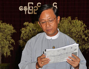 လ်ွပ္စစ္ဝန္ၾကီး​စကား​ကို ​ျပစ္တင္​ေဝဖန္