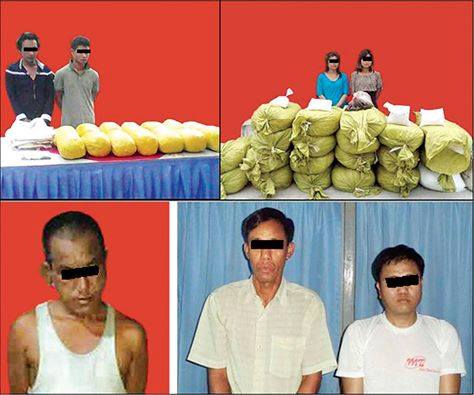မႏၱေလးတြင္ သိန္းေပါင္းေသာင္းခ်ီတန္သည့္ အဖက္ဒရင္းမႈန္႔မ်ား ထပ္မံဖမ္းဆီးမိ
