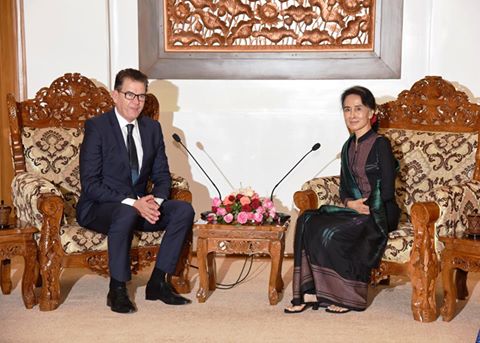 လူငယ္အသက္ေမြးပညာသင္ေက်ာင္းမ်ား ဖြင့္လွစ္ေရး ျမန္မာႏွင့္ ဂ်ာမနီေဆြးေႏြး