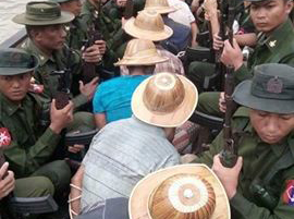 ခႏၲီးဓားျပမ်ား နာဂလက္နက္ကုိင္အဖြဲ႔ကဟု စစ္ဗ်ဴဟာမႉး႐ုံးေျပာ