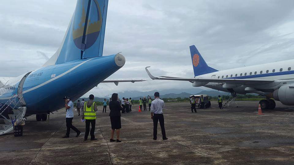 ထား၀ယ္တြင္ ေလယာဥ္ ၂ စီး တုိက္မႈျဖစ္ပြား