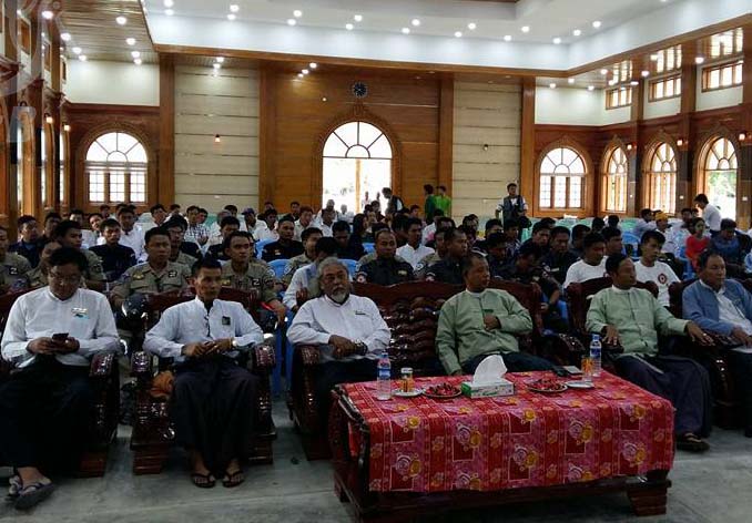 ကသာၿမိဳ႕တြင္ လွ်ပ္တစ္ျပက္ကူညီကယ္ဆယ္ေရး အခမဲ့သင္တန္းဖြင့္လွစ္