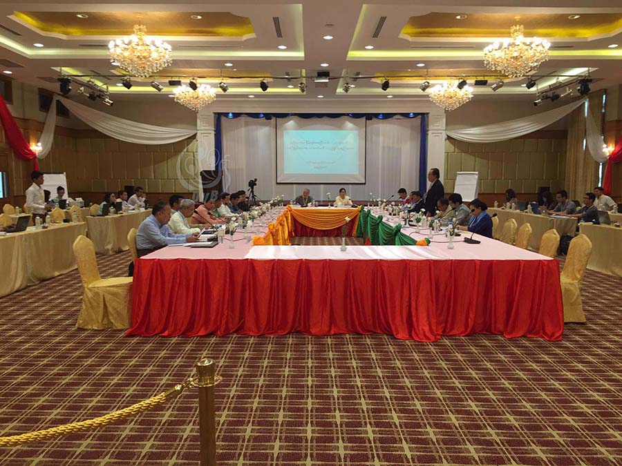 ႏိုင္ငံေရးေဆြးေႏြးမႈဆိုင္ရာမူေဘာင္ ျပန္လည္သံုးသပ္ျခင္း ဒုတိယအႀကိမ္ အစည္းအေဝးက်င္းပ