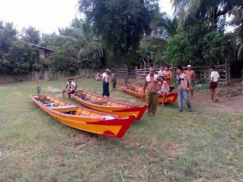 ေရေဘးကယ္ဆယ္ေရး ေလွမ်ား ကေလးၿမိဳ႕သို႔ ေရာက္ရွိ