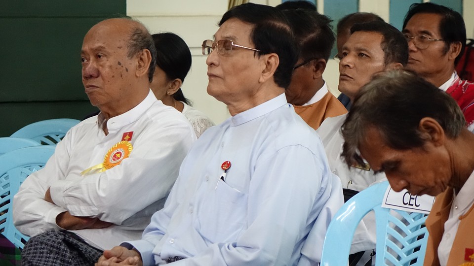 အမ်ဳိးသားဒီမိုကေရစီအင္အားစုပါတီ၏ ဥကၠ႒အျဖစ္ ဦးခင္ေမာင္ေဆြကို ျပန္လည္ေရြးခ်ယ္